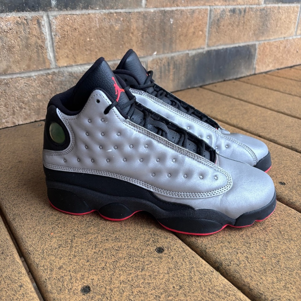 2014 Air Jordan Retro 13 - 3M Reflective Silver